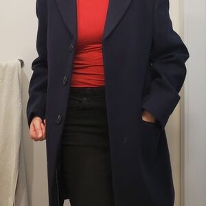 Classic Navy Women's Pea Coat
